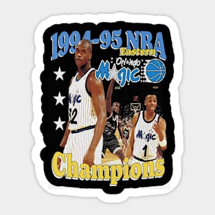 Shaquille O'Neal & Penny Hardaway Champions Sticker